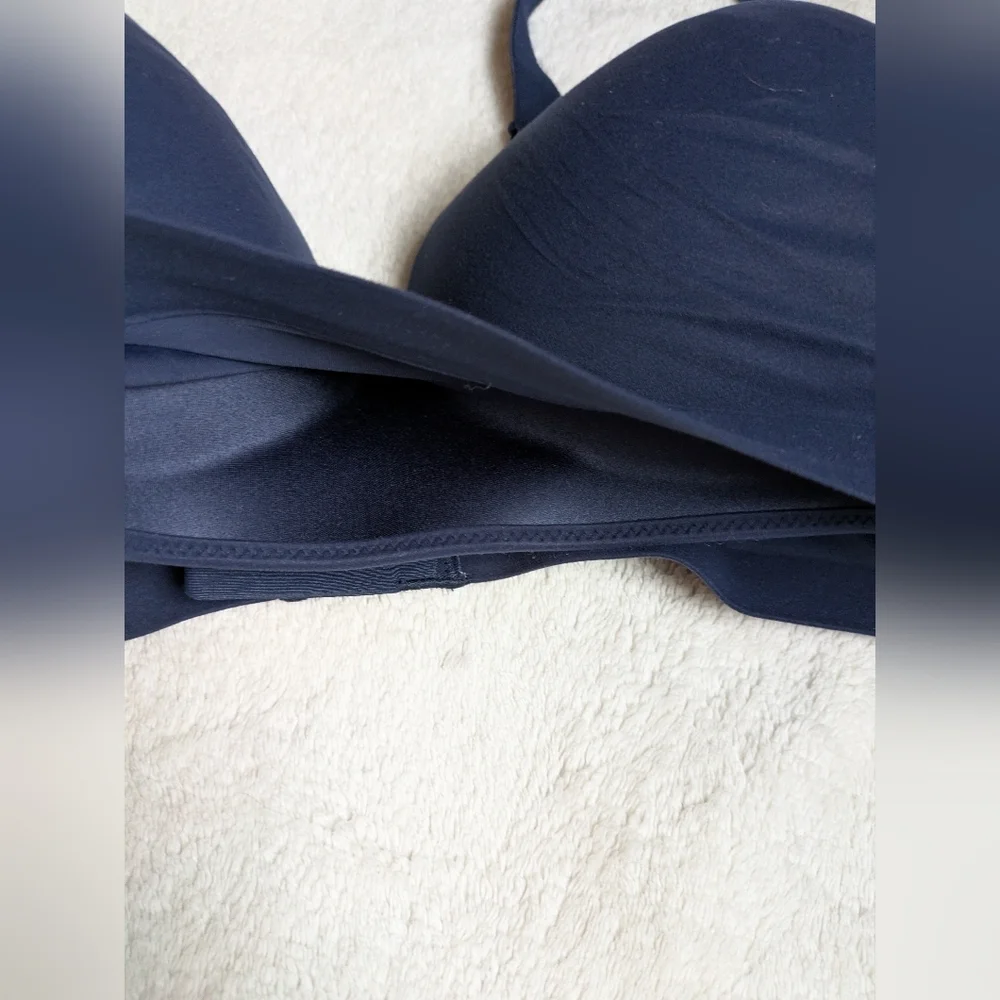 Soma Enbliss Wireless Navy Bra 38D